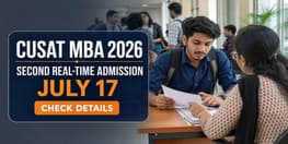 CUSAT Second Real Time Admission for MBA 2026 on July 17